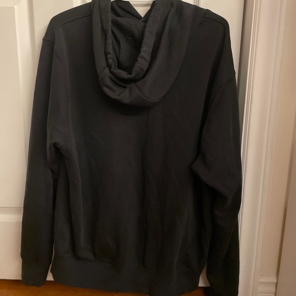 Plain black Jordan Nike Hoodie size Large Men’s - Picture 4 of 4